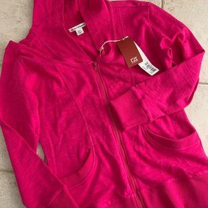 Cutter & Buck terry zip jacket NWT